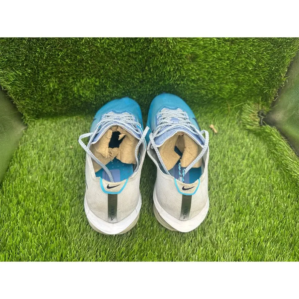 Nike Vaporfly 4 HF6412-114 Athletic Sneaker Womens 8.5 Blue Mesh Gym Road Racing